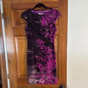 Floral Purple Dress